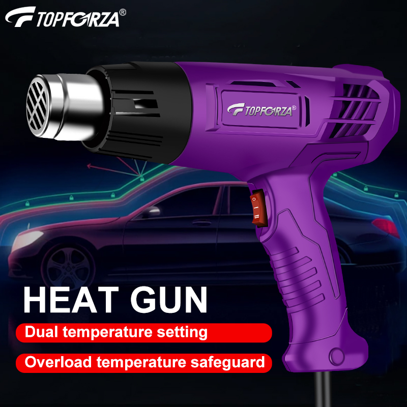 Heat Gun Small - Mini pistola termica industriale, 1200W con