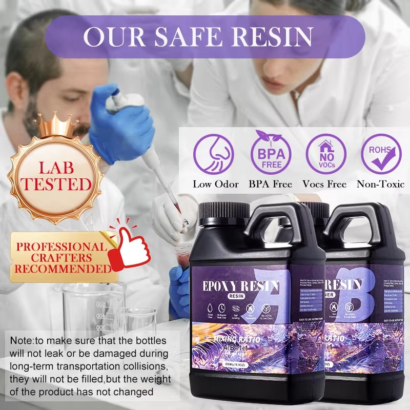 Kit in resina epossidica 1:1 E - Epoxy Uv Resin Kit recensione e prezzo