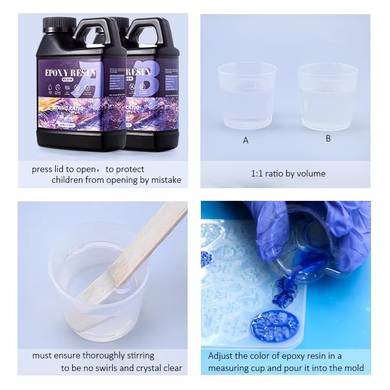 Kit in resina epossidica 1:1 E - Epoxy Uv Resin Kit recensione e prezzo