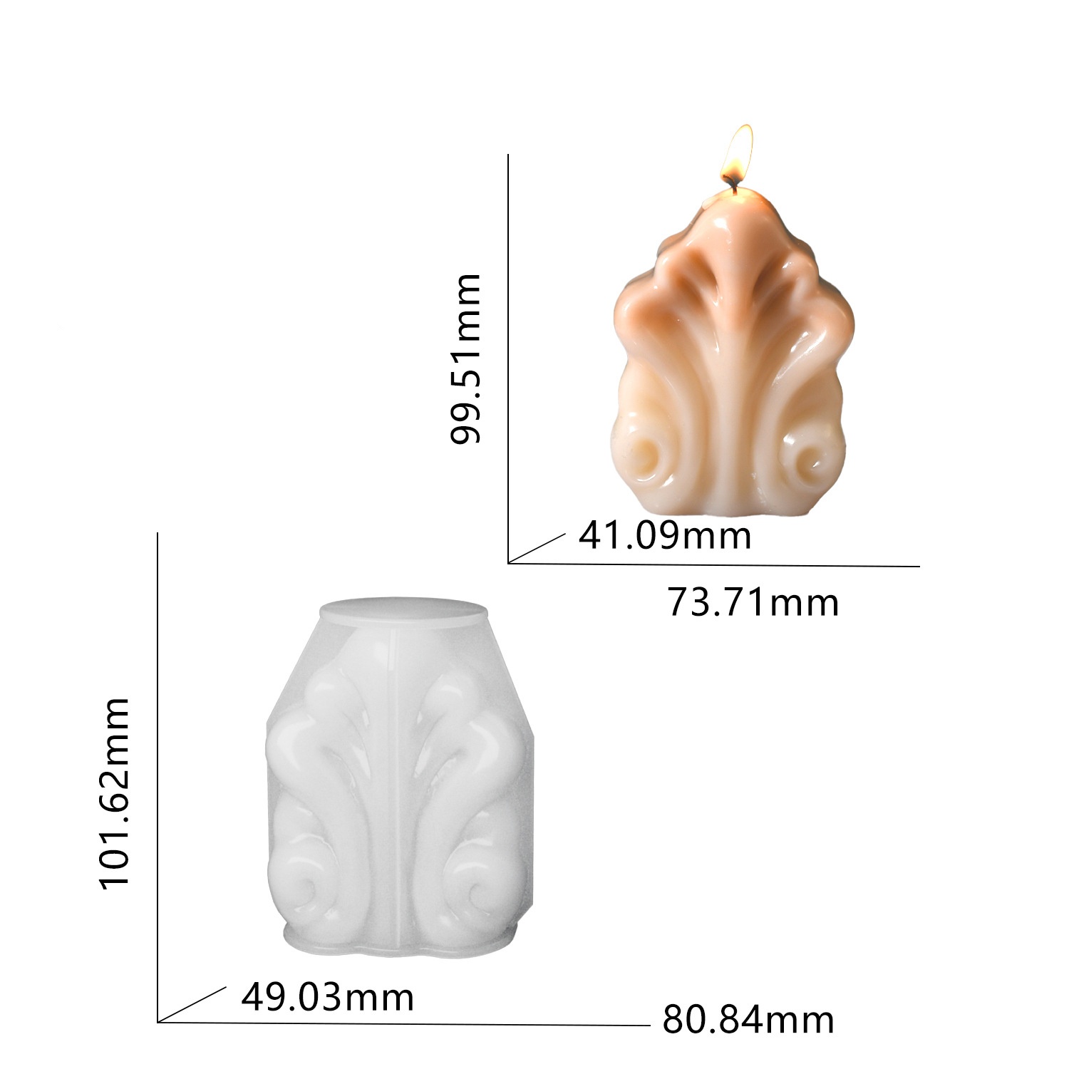 Stampo in Silicone a Forma di  - Resin Ocean Wave Mold recensione e prezzo