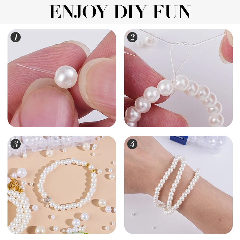 800 pezzi di perle artificiali - Resin Jewelry Kit recensione e prezzo