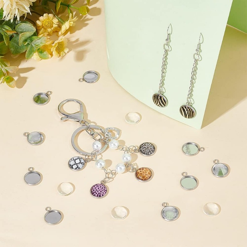 50 set Set di gioielli cabocho - Bezels Set Pendant recensione e prezzo